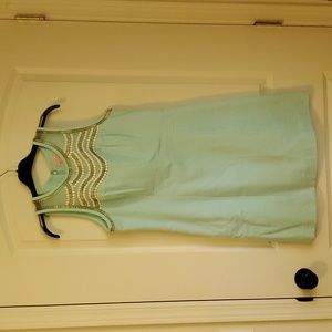 Lilly Pulitzer light aqua dress size 6